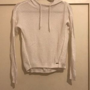 Abercrombie and Fitch White Sweater